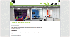 Desktop Screenshot of lyntechsystems.co.uk