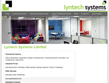 Tablet Screenshot of lyntechsystems.co.uk